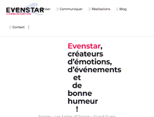 Tablet Screenshot of evenstar.fr